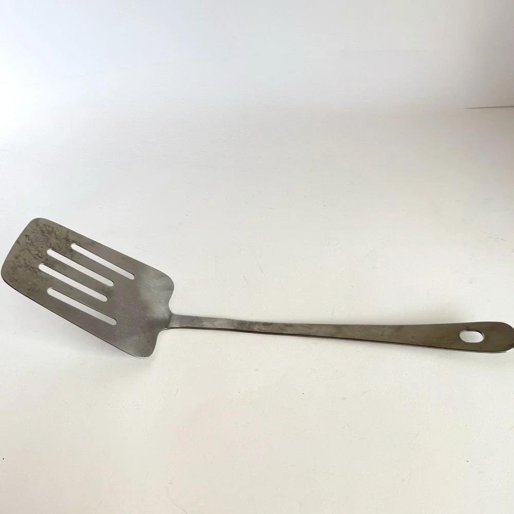 Vintage Robinson All Stainless Steel‎ Slotted Turner Spatula